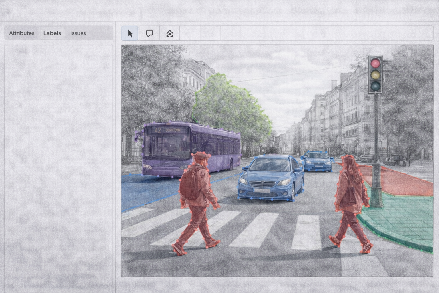 Image annotation for machine learning